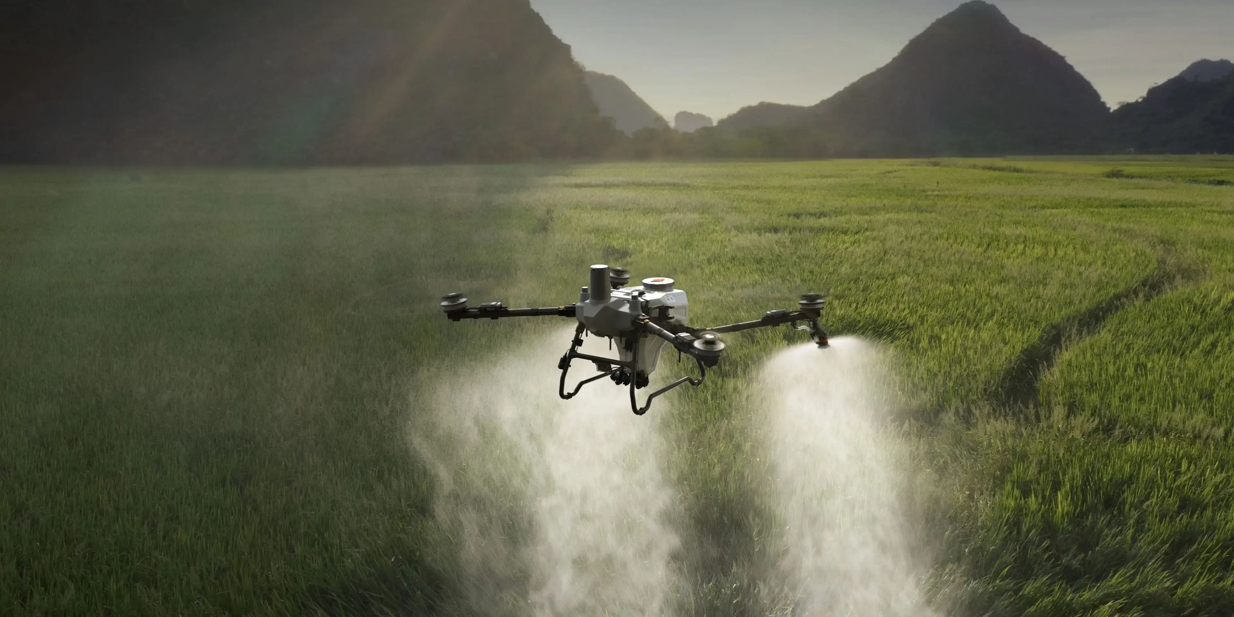 Agricultural drone operation