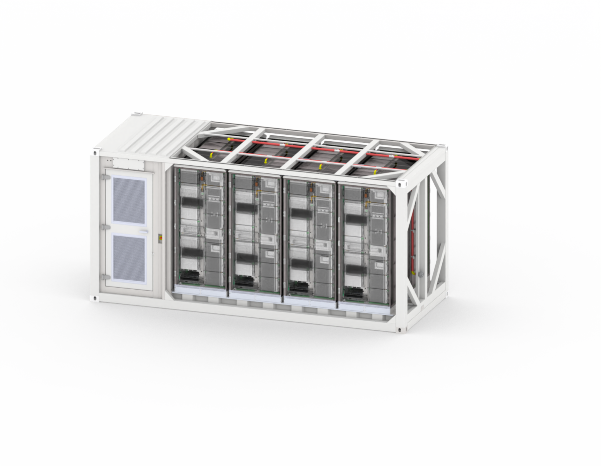 Vilion EnerCube-0.5C container internal structure and components
