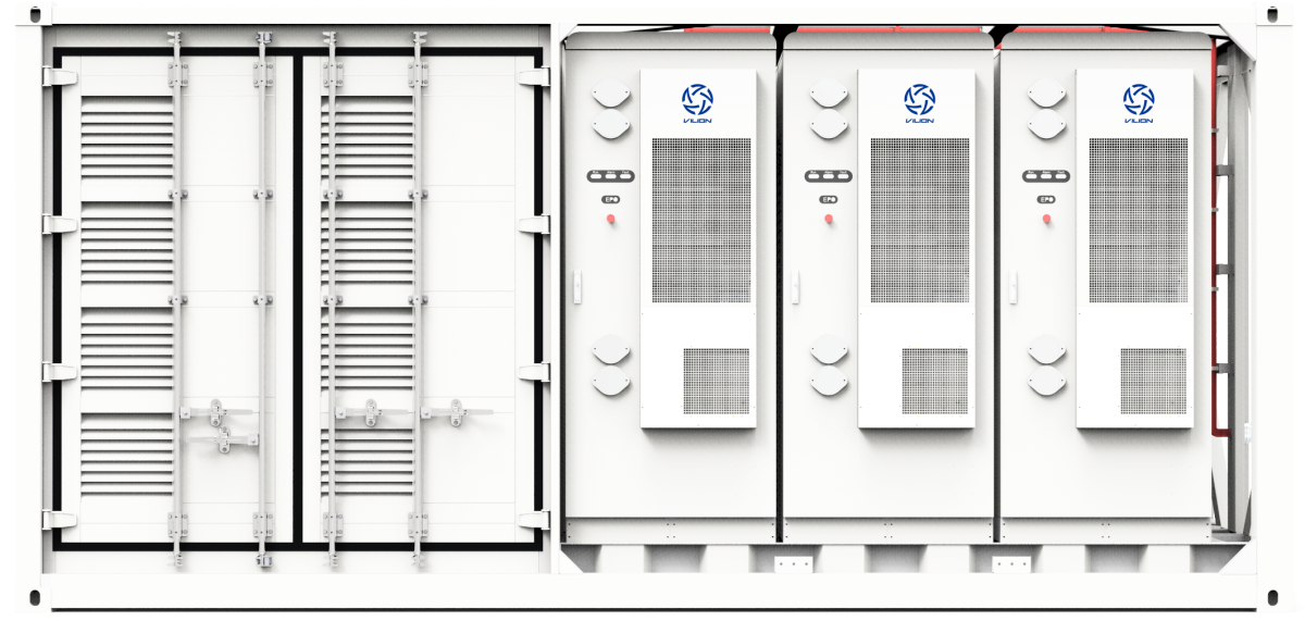 Vilion EnerCube-1C internal components diagram and battery architecture