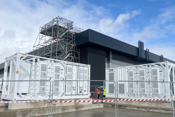 Vilion EnerCube-1C outdoor energy storage system installation site