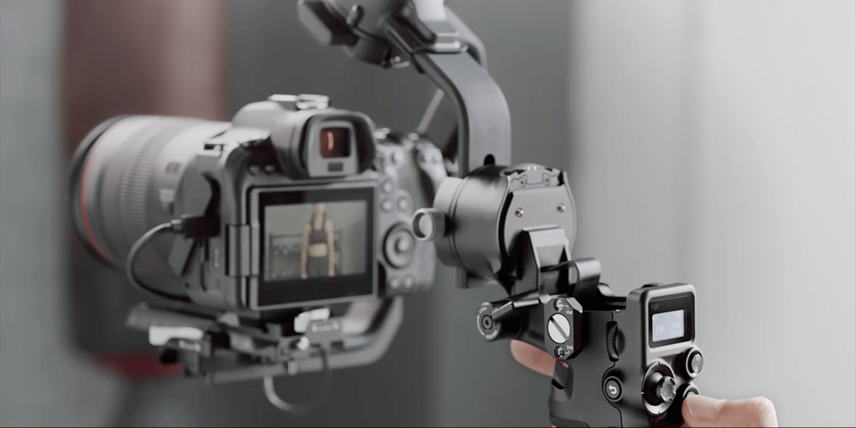 Professional cinema camera gimbal payload for DJI Matrice drone