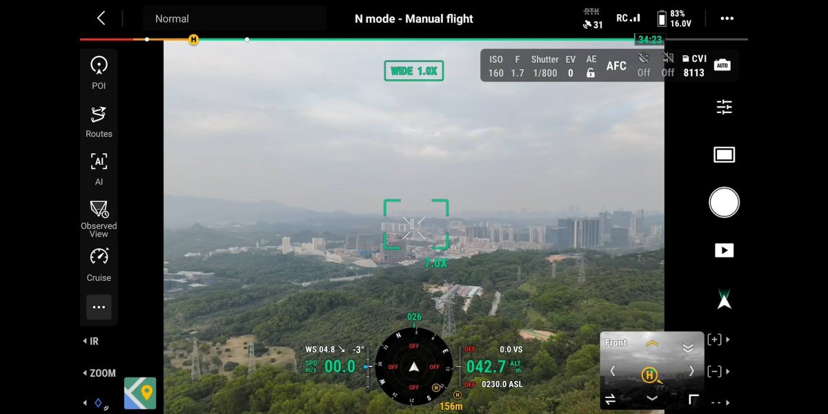 Augmented Reality FPV Flight Overlay with Tracking