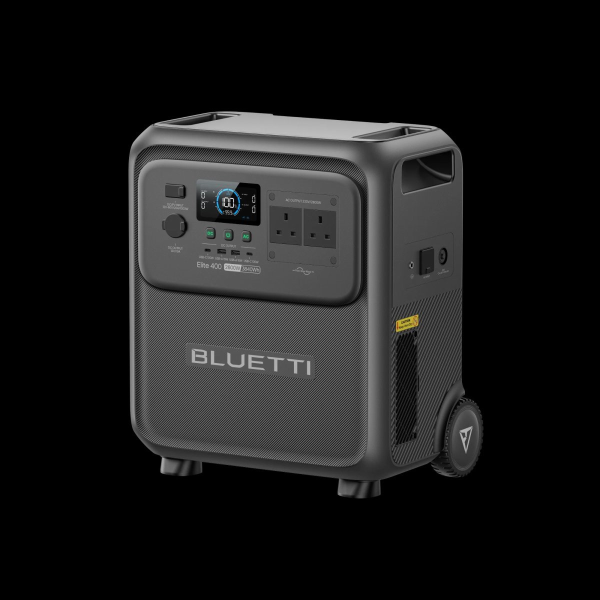 BLUETTI Elite 400 Portable Power Station | 2,600 W, 3,840 Wh