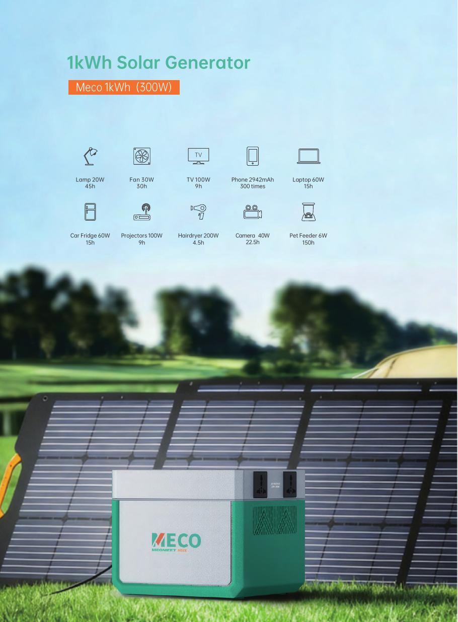 MECO 1kWh Solar Generator