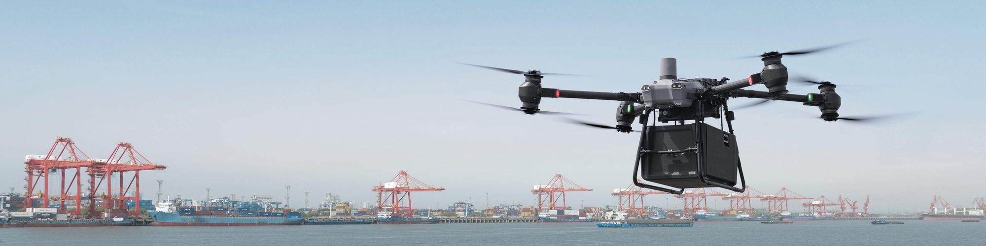 Enterprise drone supporting infrastructure inspection