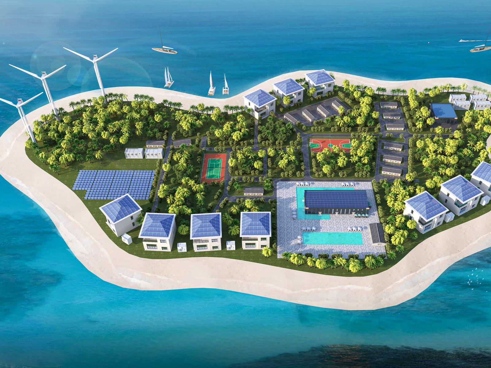 Commercial microgrid and energy storage equipment