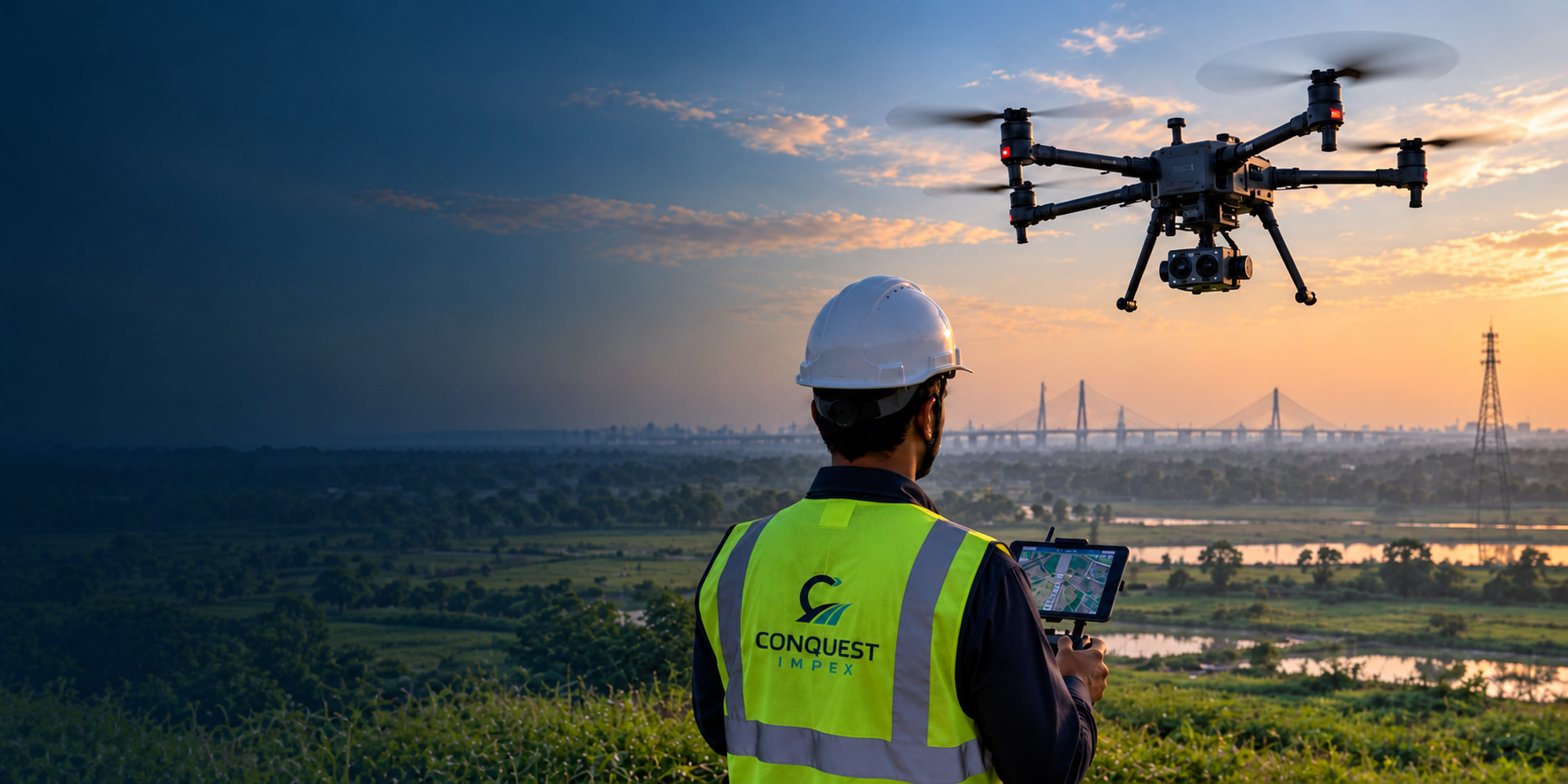 Enterprise drone survey operation
